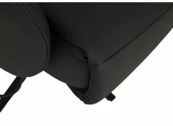 Relaxzetel 7589.22V+Z60 elektrisch - leder - zwart