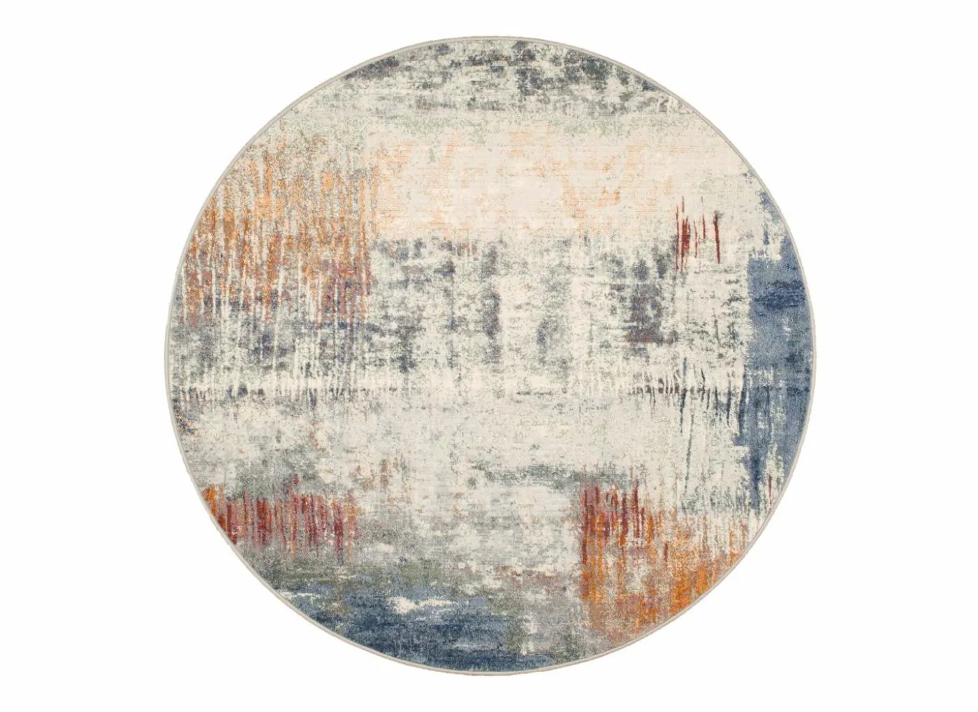 Rond tapijt Aspero Ø120cm - polyester - multicolor