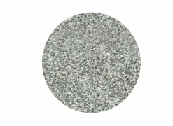 Rond tapijt Twister Ø120cm - polypropyleen - wit & zilver