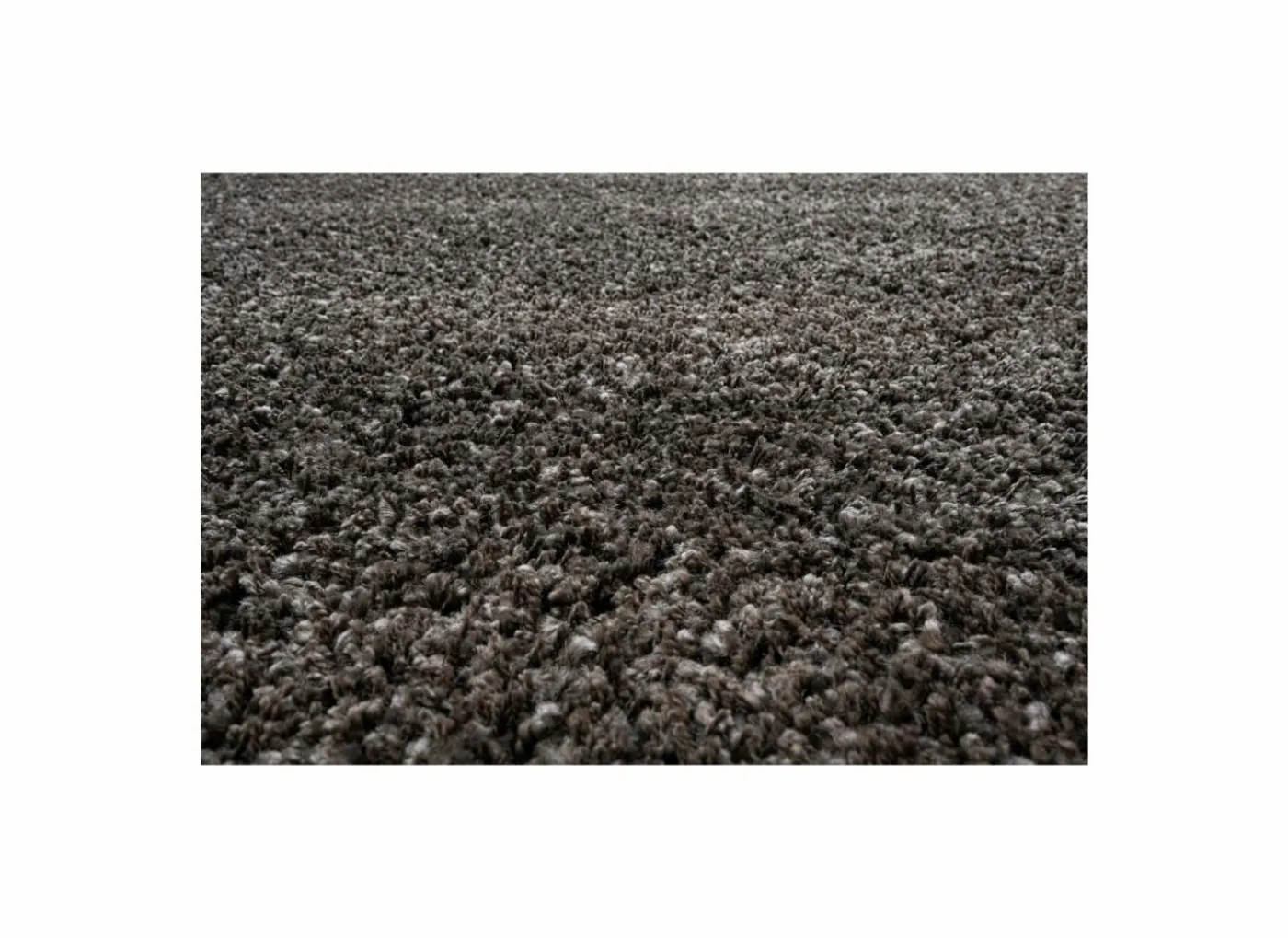 Rond tapijt Twister Ø120cm - polypropyleen - charcoal