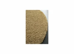 Rond tapijt Twister Ø120cm - polypropyleen - goud