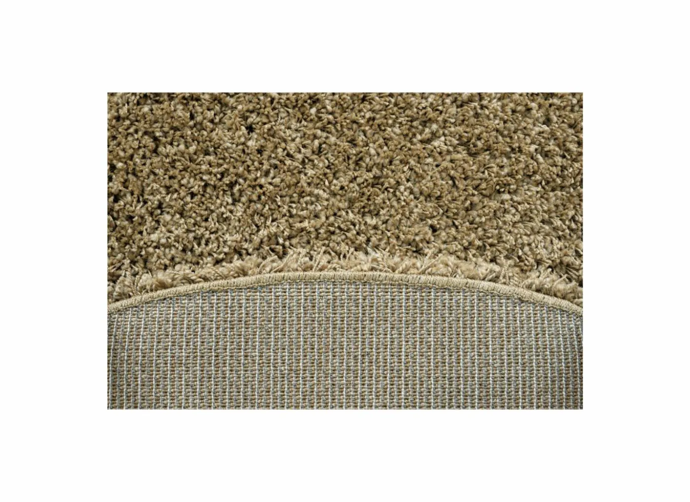 Rond tapijt Twister Ø120cm - polypropyleen - goud