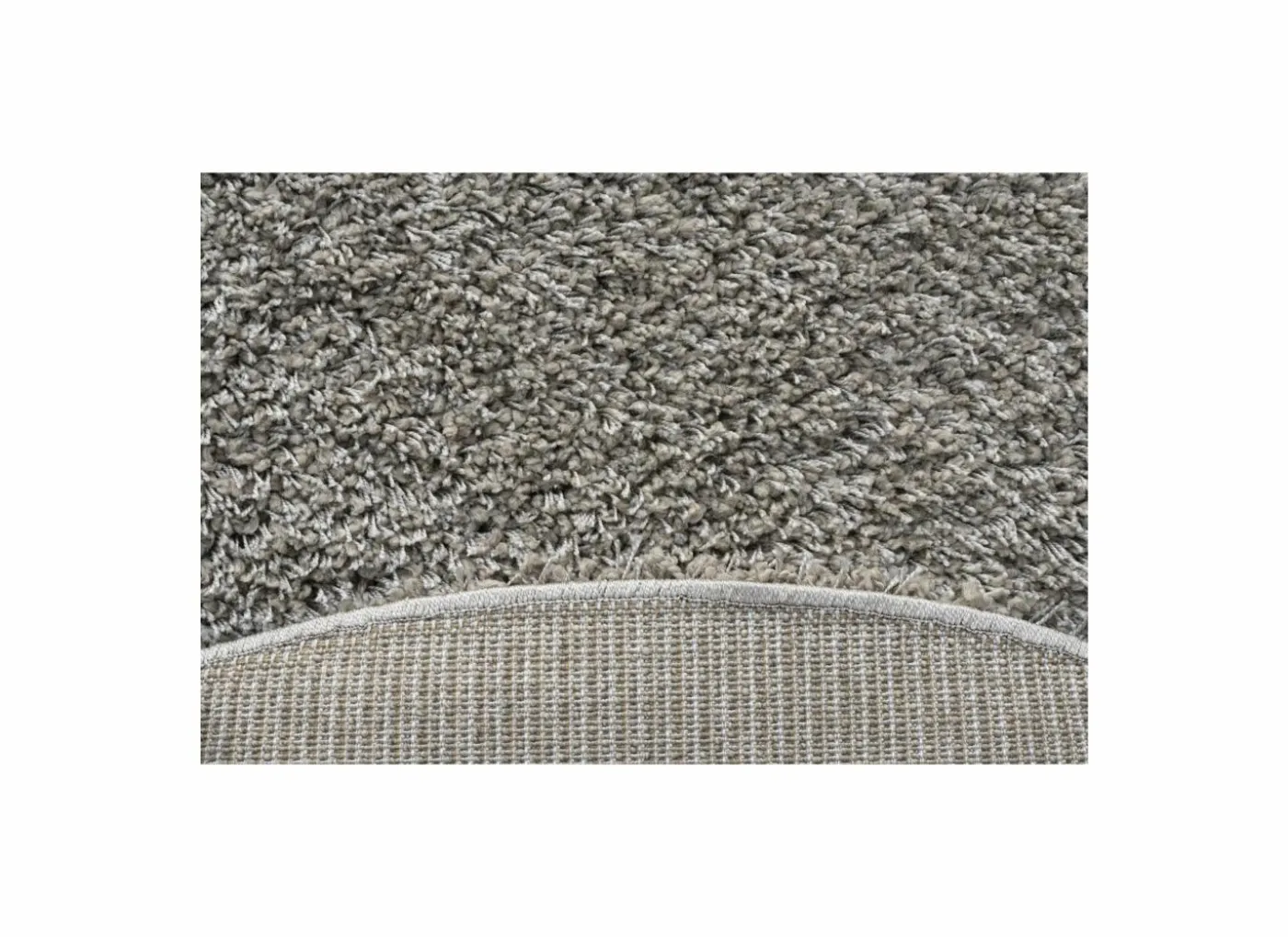 Rond tapijt Twister Ø120cm - polypropyleen - linnen