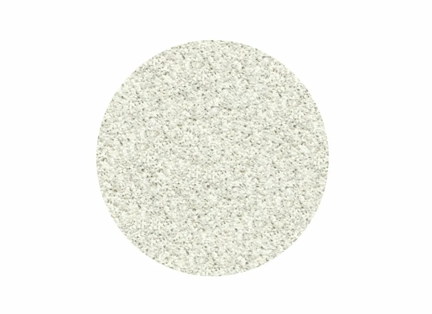 Rond tapijt Twister Ø160cm - polypropyleen - wit