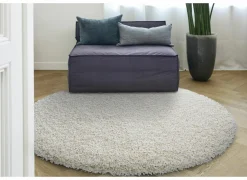 Rond tapijt Twister Ø160cm - polypropyleen - wit