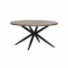 Ronde tafel Carma Ø120cm - lamulux - naturel & mango