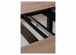 Ronde tafel Coburg 100/140x100cm - melamine - artisanal oak