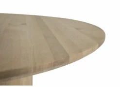 Ronde tafel Pearl Ø140cm - eik massief - naturel