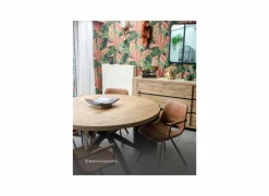 Ronde tafel Sofia Ø150cm - mango massief - naturel