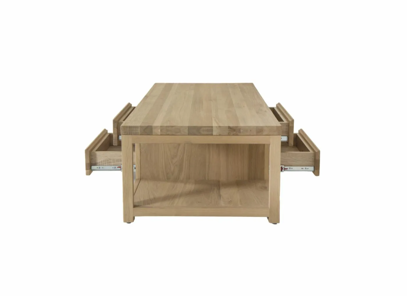 Salontafel Amarillo 120x60cm - eik massief & decor - naturel