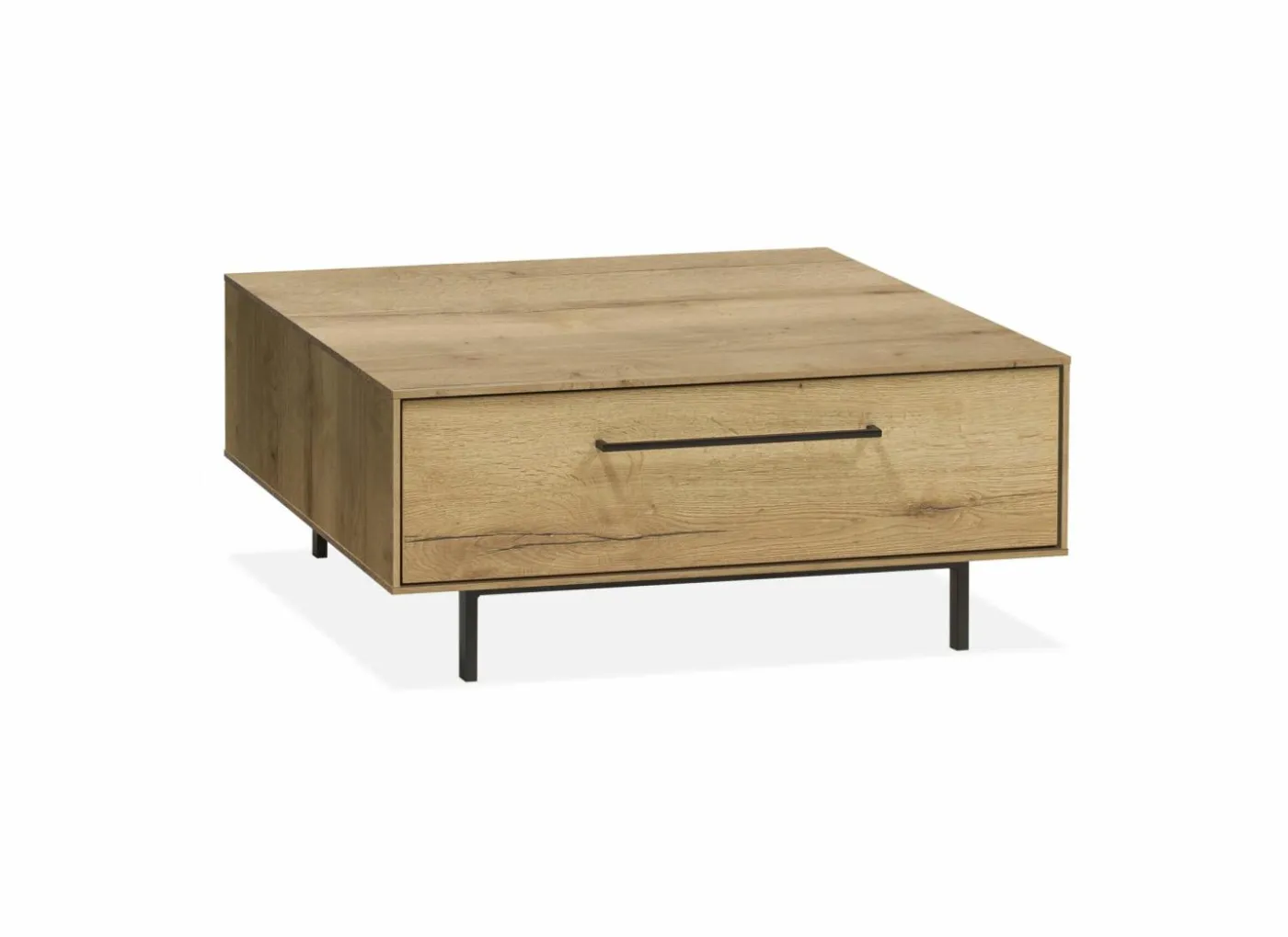 Salontafel Borgia 80x80x35cm - lamulux - naturel