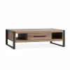 Salontafel Cascade 135x67cm - lamulux - mokka