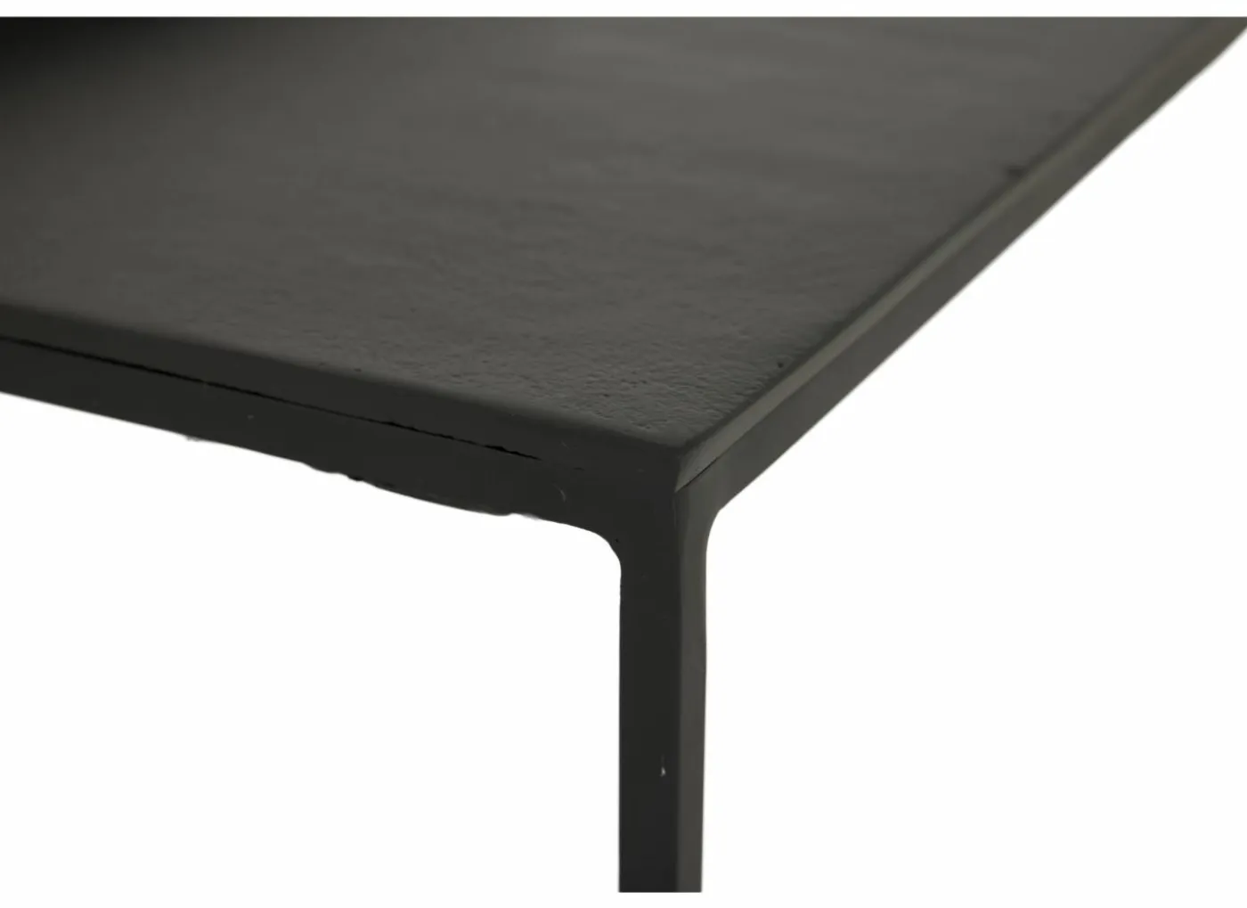 Salontafel Coltrane Ø40/Ø35cm - metaal - zwart set van 2