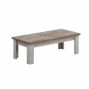 Salontafel Eline 120x40cm - decor - white oak & autumn oak