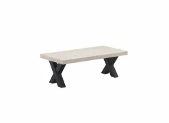 Salontafel Eureka 130x65cm - decor - natural oak & black