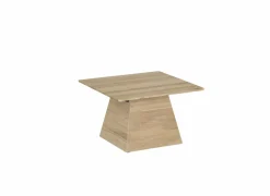 Salontafel Float 60x60cm - eik massief - naturel