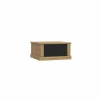 Salontafel Kaszimiro 85x85cm - decor - waterford eik & zwart