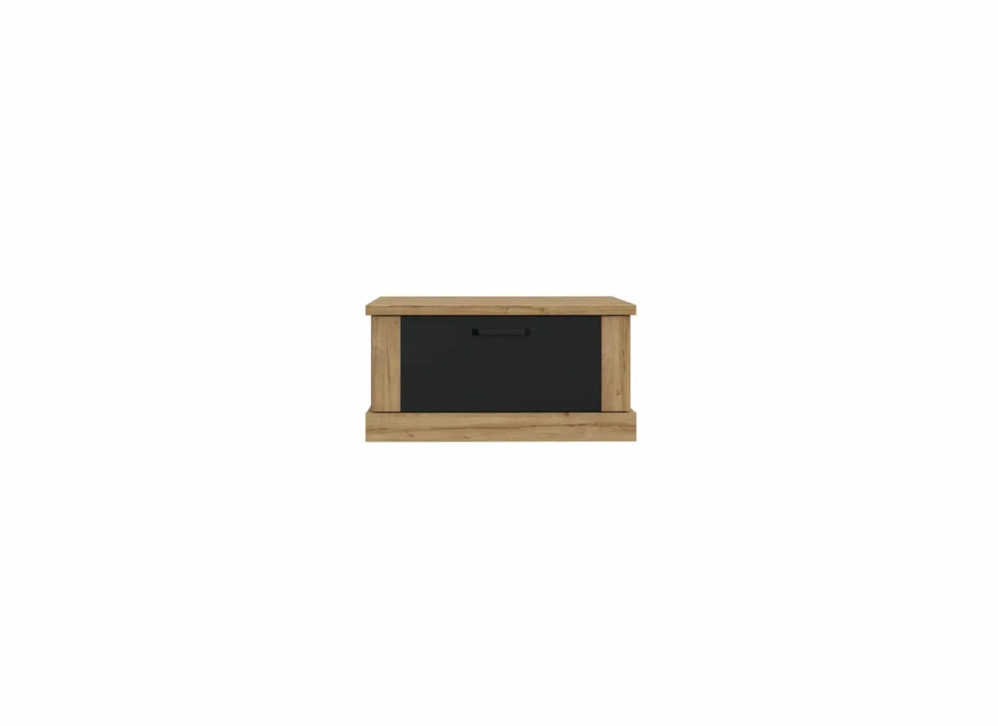 Salontafel Kaszimiro 85x85cm - decor - waterford eik & zwart