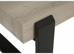 Salontafel Lucca 104x100cm - decor - millenium eik & lichtgrijs
