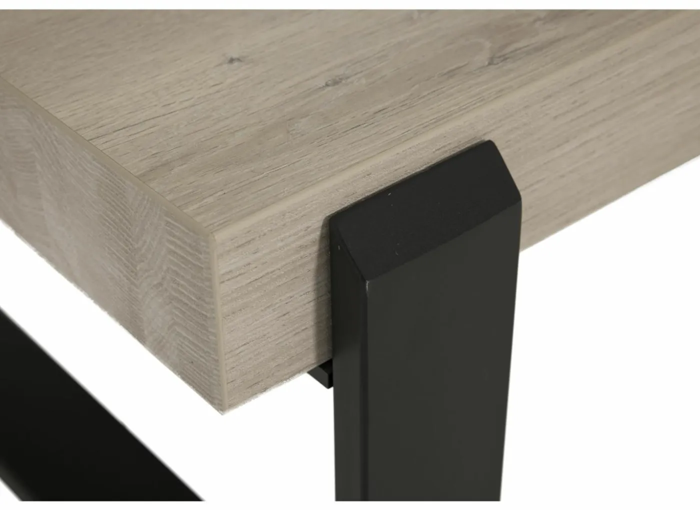 Salontafel Lucca 104x100cm - decor - millenium eik & lichtgrijs