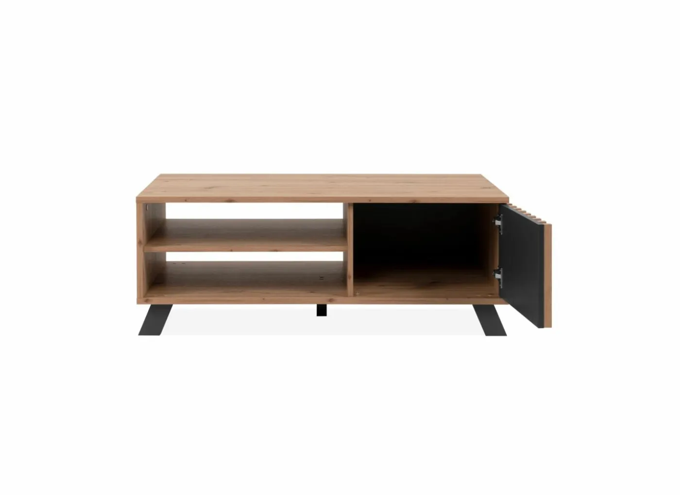 Salontafel Medan 67x111cm - melamine - artisanale eik