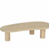 Salontafel Nephro 120x60cm - eik massief - naturel
