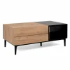 Salontafel Nola 100x40cm - melamine - artisanale eik