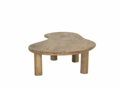 Salontafel Odilon 145x85cm - hout massief - naturel