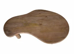 Salontafel Odilon 145x85cm - hout massief - naturel