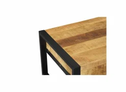 Salontafel Sanguine 120x60cm - hout massief - natuur