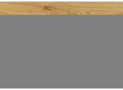 Salontafel 90x60cm - melamine - naturel & zwart