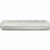 Schaal Artisan 30,5x10,5cm - keramiek - groen