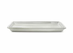Schaal Artisan 30,5x10,5cm - keramiek - groen