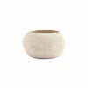 Schaal Cave Ø26cm stoneware beige