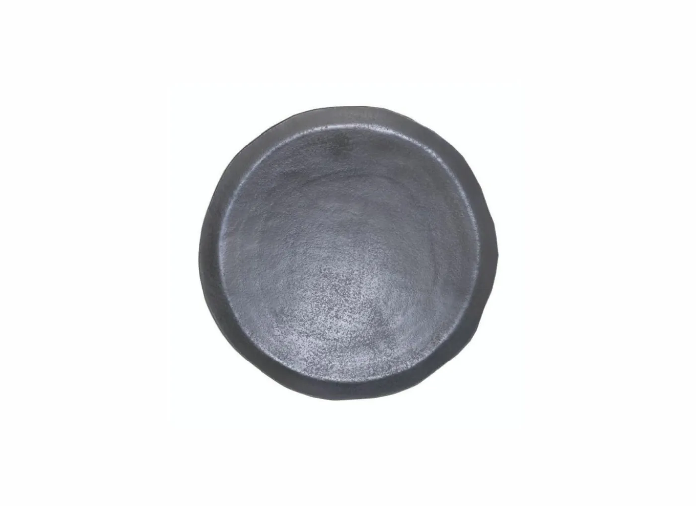 Schaal Frangipani Ø40cm - aluminium - zwart