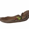 Schaal Teak 50x20cm - teak massief - naturel