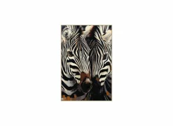 Schilderij Zebra 80x120cm