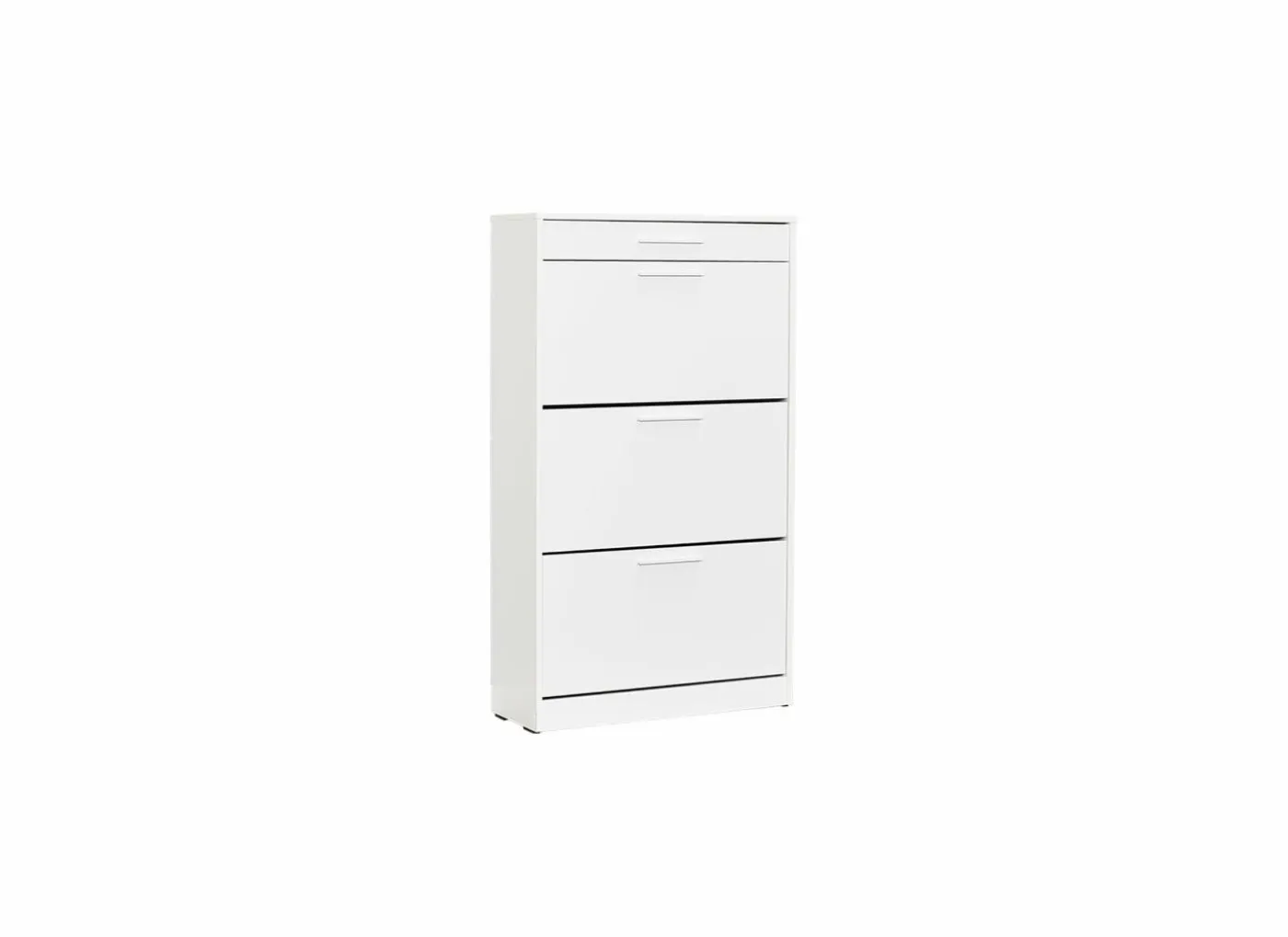 Schoenenkast Bagan 75x29x128cm - melamine - wit