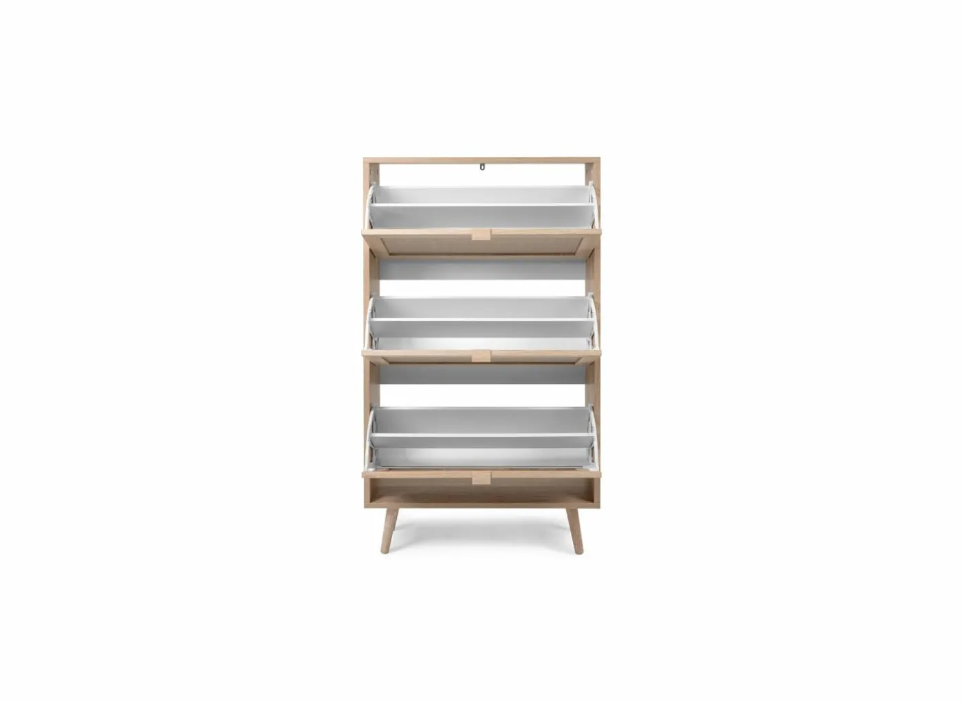 Schoenenkast Bali 70x24x125cm - melamine - sonoma eik