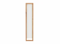 Schoenenkast Denver 70x25x125cm - decor - wit & artisanale eik