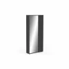 Schoenenkast Ebony 83x24x178cm - decor - zwart