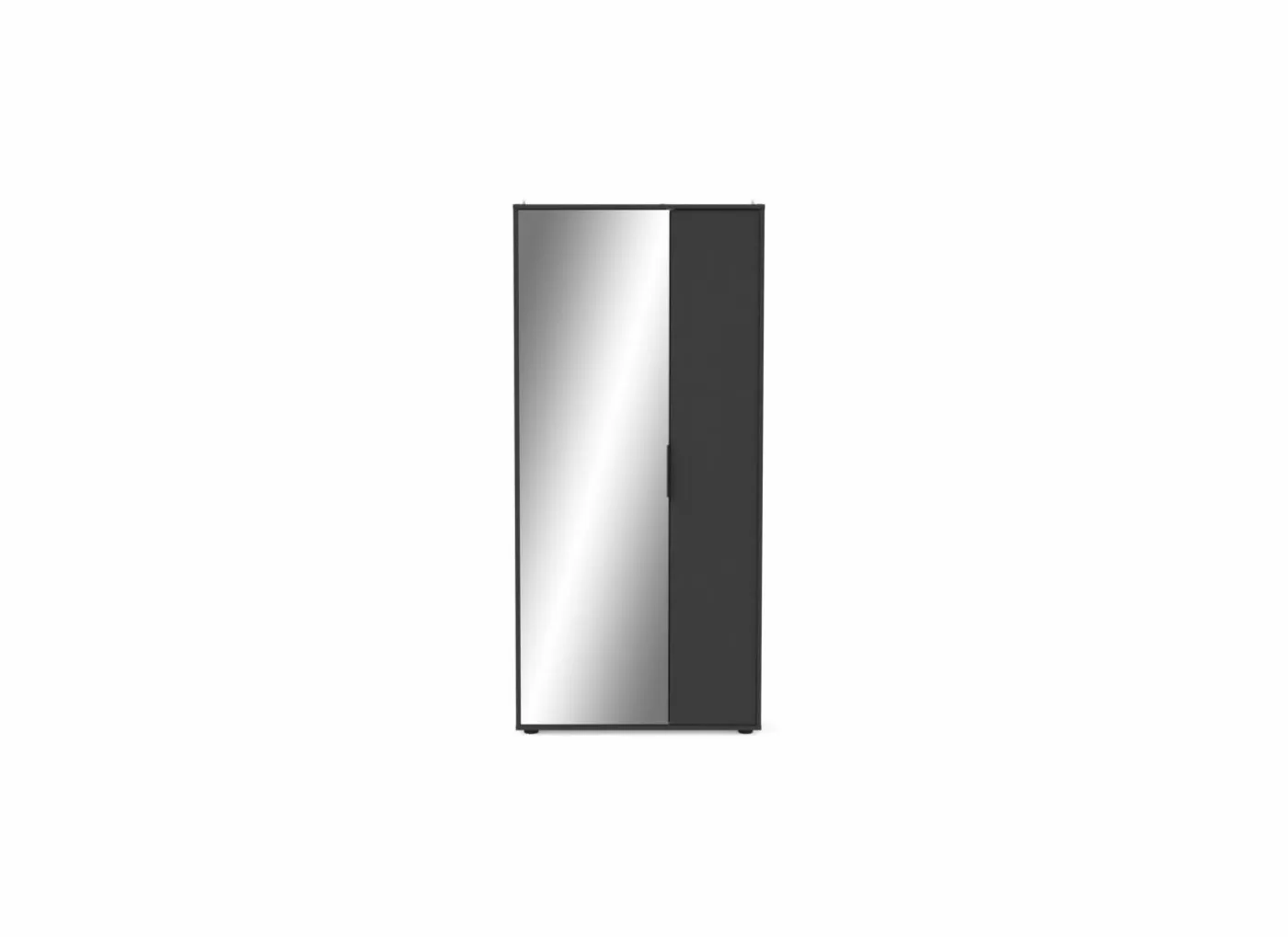 Schoenenkast Ebony 83x24x178cm - decor - zwart