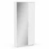 Schoenenkast Ebony 83x24xH178cm - decor - wit