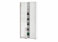 Schoenenkast Ebony 83x24xH178cm - decor - wit