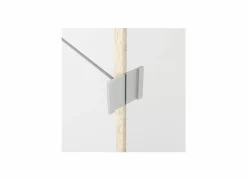 Schoenenkast Shoes 99x24x162cm - decor - eik & wit hoogglans