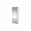 Schoenenkast Shoes 71x24x162cm - decor - eik