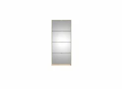 Schoenenkast Shoes 71x24x162cm - decor - eik