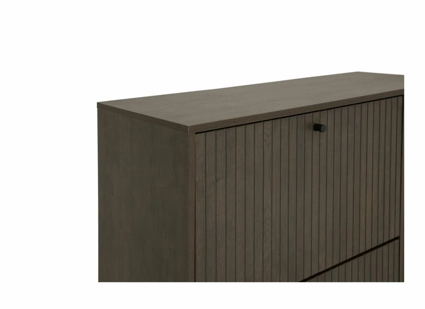 Schoenenkast Stripes 98,7x35x140,4cm - decor - smoked eik