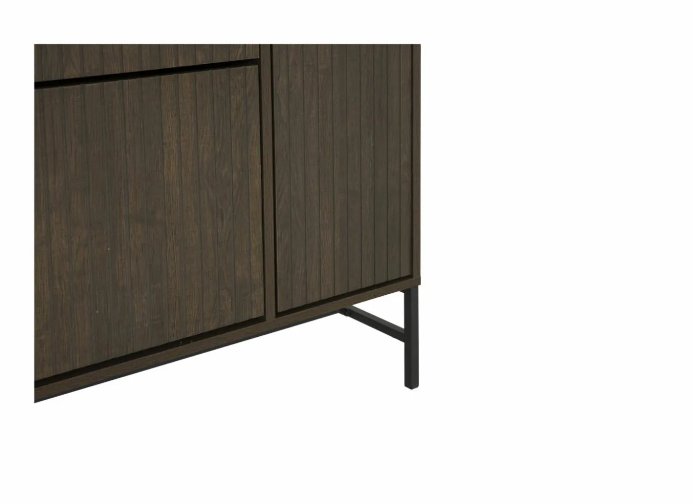 Schoenenkast Stripes 98,7x35x140,4cm - decor - smoked eik