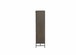 Schoenenkast Stripes 98,7x35x140,4cm - decor - smoked eik